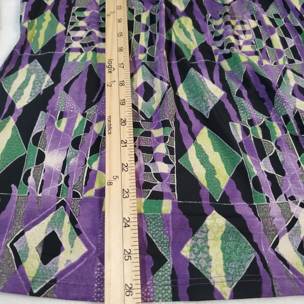 Notations Multicolor Geometric Tunic - Picture 4 of 9